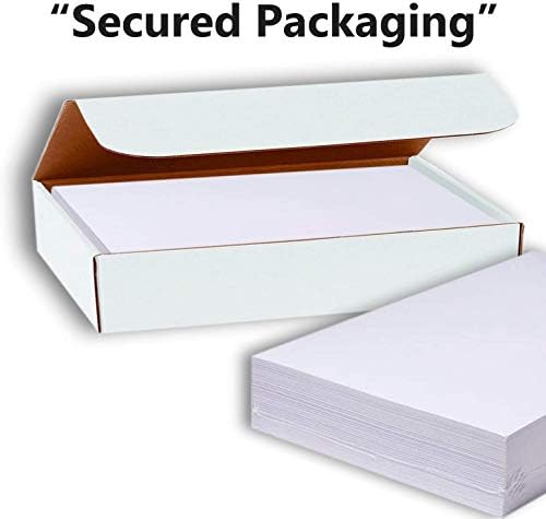 נייר קרטון לבן המילקו לבן 6x9 כרטיסי כרטיסי אינדקס ריק מלאי 80 קילוגרם כיסוי 100 חבילה
