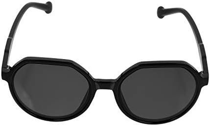 Pretyzoom משקפיים עגולים משקפי אופנה ישנים מסיבת משקפי שמש חידוש משקפי שמש עם מסגרת משקפי תחפושת מצחיקים למסיבת יום הולדת טובה