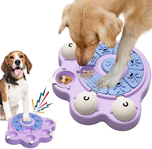 צעצועי פאזל לכלבים של Moonthia, צעצועי כלבים אינטראקטיביים לכלבים חכמים קטנים בינוניים, כלבים טפחים בצעצועי
