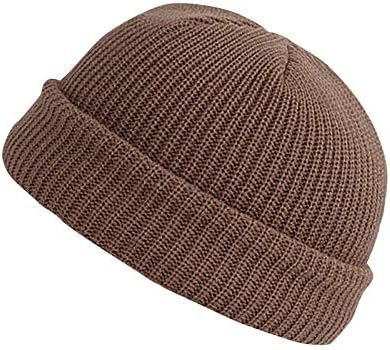 נשים חורף סרוג כפת כובע מוצק כובע מזדמן חם יוניסקס עבה כובע סרוג צבע חורף בייסבול גברים של מגבעות