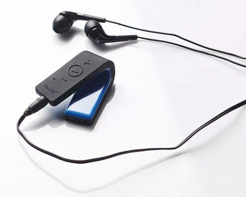 סרט Blueant Stereo Stereo Streamer Streamer- אוזניות Bluetooth - שחור/כחול