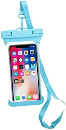 נייד מקרי שחייה טלפון מקרה תליית טלפון מקרה מגן מקרה יבש תיק טלפון סלולרי כחול מגע מסך תיק תיבת חוף ים