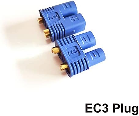 מחבר Skrnrhrery EC3, 5 זוגות תקעים EC3 מתאימים ל- RC ESC LIPO ציוד סוללה מנוע 3.5 ממ EC3 תקע בננה סוללה סוללה זכר ונקבה