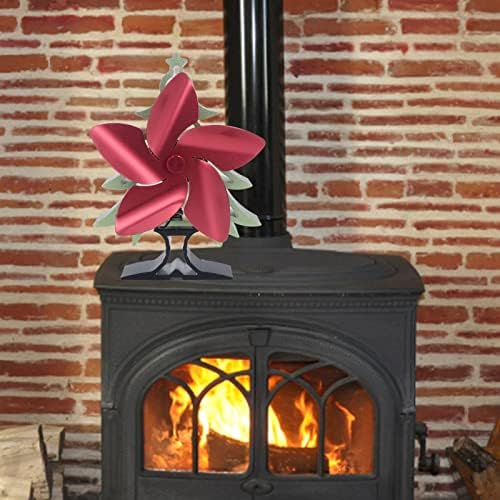 תרמואלקטריים עץ תנור מאוורר, נמוך צריכת אוטומטי החל חום חישה תנור מאוורר מתכוונן מהירות לשימוש ביתי