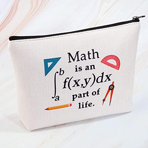 MBMSO MATH הוא חלק בלתי נפרד מתיק החיים בתיק איפור מתמטיקה מצחיק מתנות מורה למתמטיקה מתנות מתנות מתנות חובבי מתמטיקה