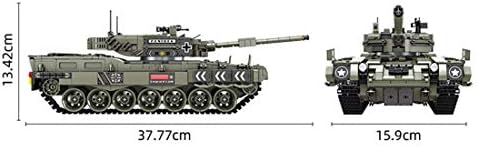 1747 יחידות מלחמת העולם 2 ימ ' מ גרמניה פנתר טנק נשק אבני בניין סט, טנקים חמושים בניין בלוק, אסיפה דגם צבא סט