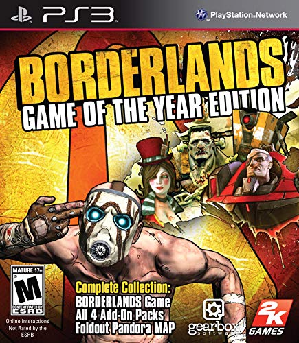 Borderlands: מהדורת משחק השנה - פלייסטיישן 3