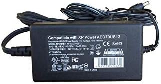 מתאם AC התואם ל- XP Power AED70US12 AC/DC אספקת חשמל