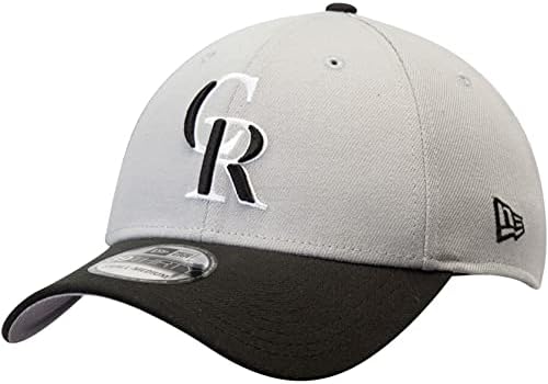 קולורדו רוקיס פלקס פיט גודל בינוני / גדול כובע כובע אפור ושחור