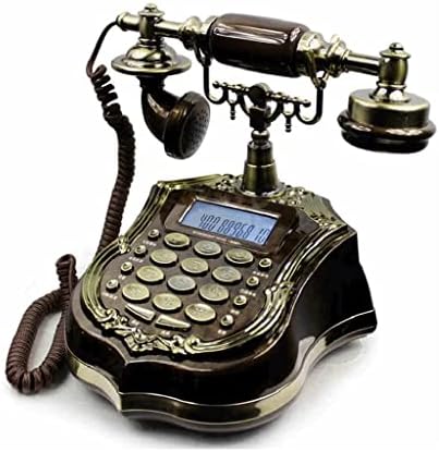 טלפונים טלפונים טלפונים טלפונים עתיקים של כפתור, טלפון קבוע רטרו, טלפון קבוע רטרו, חינם, FSK/DTMF מערכת כפולה