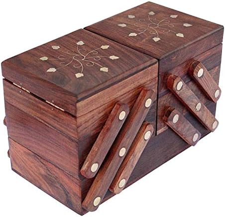 קופסא תכשיטים של פירו קופסת תכשיטים מעץ פריט מבול