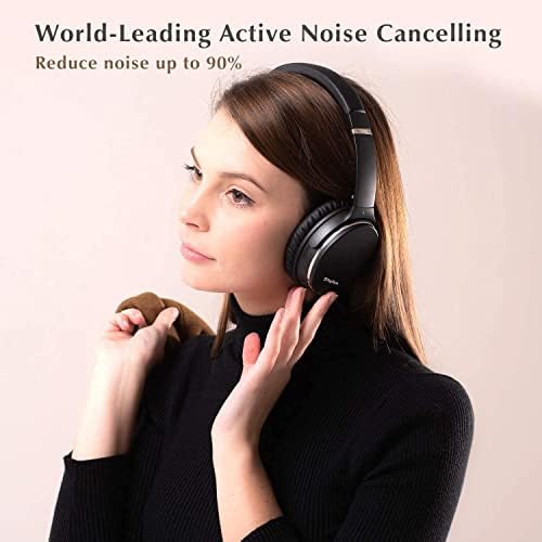 SRHYTHM NC35 אוזניות מבטלות רעש אמיתיות מעל אוזן אלחוטית קלה משקל עמידה מתקפלת חבילות אוזניות בלוטות