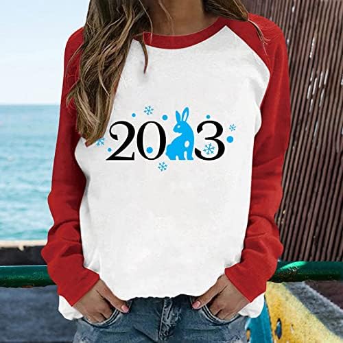 2023 טיפת סוודר כתף למעלה לנשים חולצות חולצות אופנה חולצות צוואר צוואר שרוול ארוך חולצות סוודרים גרפיים