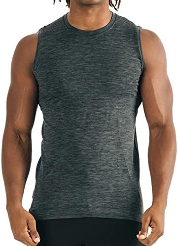 קיץ גברים של חולצות גברים של חדר כושר פיתוח גוף סטרינגר גופייה אימון שרירים לחתוך חולצה כושר צוואר חולצה