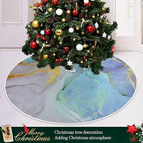 חצאית עץ חג המולד של אבן חג המולד של Oarencol כחול אבן חג מוזה