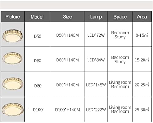 Lukeo LED מנורת תקרה קריסטל עיקרית אור סלון חדר שינה חדר נסיכה חדר אטמוספרי תאורה דקורטיבית