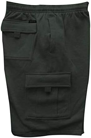מכנסיים קצרים של פליס מטען לגברים