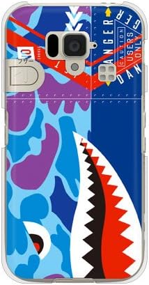 Yesno Shark Hunter Camo Blue / עבור סמארטפון פשוט 204SH / SoftBank SSH204-PCCL-201-N210