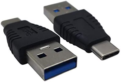 מתאם WPENG QAOQUDA USB-C, USB 3.1 Type-C זכר ל- USB 2.0 מתאם סיומת זכר למחשב נייד, טאבלט, טלפון נייד ועוד