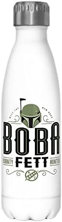 מלחמת הכוכבים Boba Fett Bounty Hunter 17 עוז בקבוק מים נירוסטה, 17 אונקיה, צבעוניים