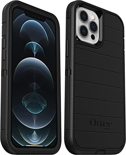 Otterbox Defender Series Case & Harster עבור iPhone 12 Pro Max - Black