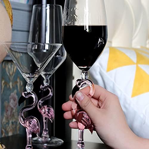 גביע מרטיני יין מרטיני זכוכית זכוכית פלמינגו פלמינגו פלמינגו שמפניה זכוכית קוקטייל דקורטיבי קוקטייל מרטיני גביע כוסות
