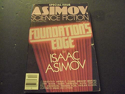 יצחק אסימוב מדע בדיוני דצמבר 1982 יסודות קצה מאת יצחק אסימוב