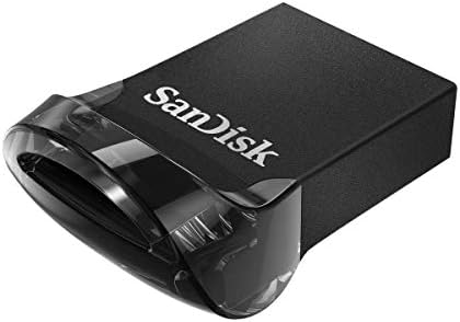 Sandisk Ultra Fit USB 3.1 כונן הבזק, 64GB, שחור, SDCZ430-064G-A46