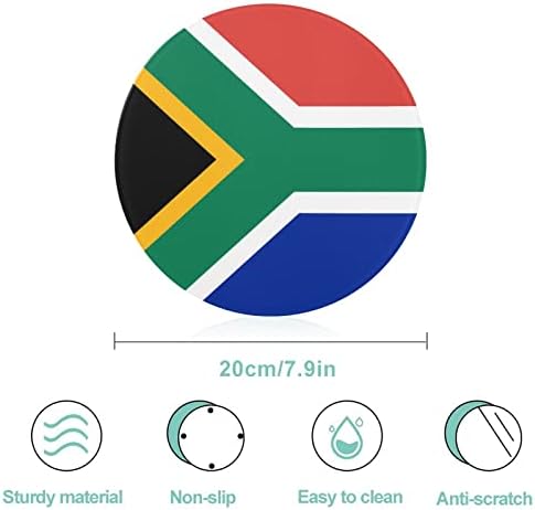 אפריקה דגל חיתוך לוח מזג זכוכית קרש חיתוך למטבח מלון