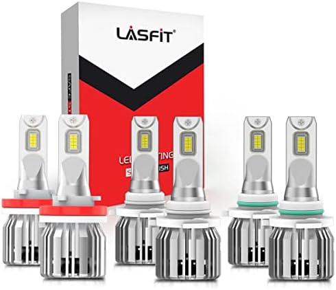LASFIT H11 9005 9006 משולבת LED עבור נורות ערפל נמוכות גבוהות