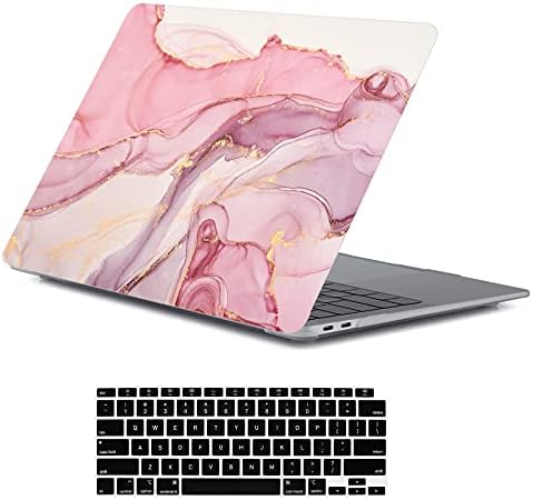 Lanbailan תואם ל- MacBook AIR 13 אינץ '2020 2019 2018 שחרור A2337 M1 A2179 A1932 תצוגת רשתית עם מחשב נייד מחשב נייד מארז