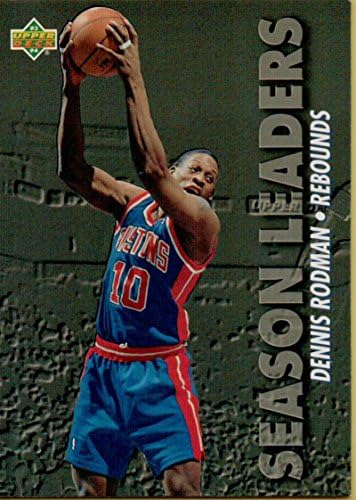 1993-94 סיפון עליון 167 דניס רודמן דטרויט פיסטונס SL NBA כרטיס כדורסל NM-MT