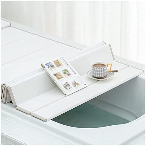 כיסוי אמבטיה של פוליפרופילן מתקפל, מכסה אמבטיה של מגש אמבטיה אבק רב -תכלית