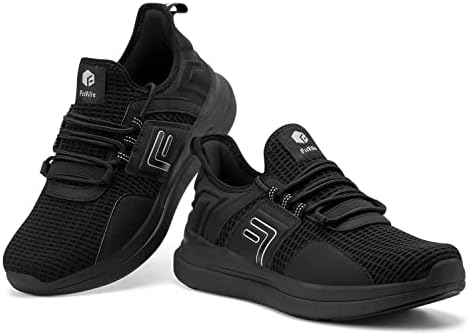 נעלי ספורט רחבות של פיטוויל לגברים נעלי ספורט ריצה בכביש עם קופסת בוהן רחבה-ליבה טרייה