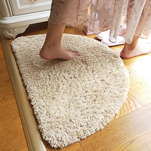 שטיח אמבטיה קטיפה מדובלל החלקה, שטיח אמבטיה סופג מים לעבות שטיח מקלחת לאמבטיה שטיח אמבטיה מיקרופייבר רך שטיחי קטיפה
