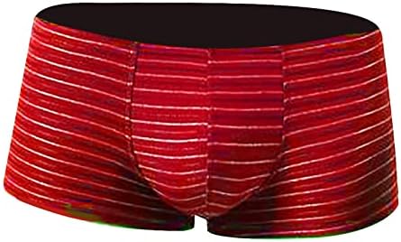 חבילת תחתונים לגברים פסים מותניים נוחים אופנה נוחה בוקסר מגמה תקצירי צבע תחתונים תחתונים של גברים גברים תחתונים