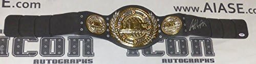 אנתוני פטיס חתום על חגורת אליפות צעצועים של WEC PSA/DNA COA UFC Autograph