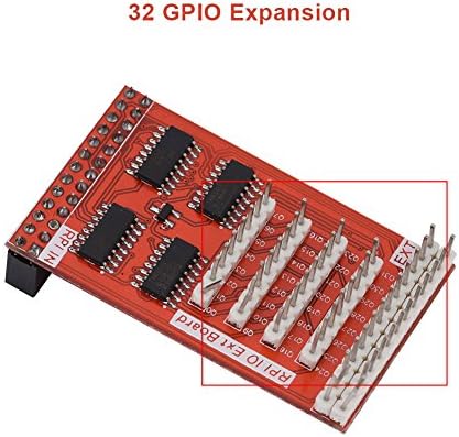 מודול מתאם 8 סיביות מודול הרחבת 32 פלט קלט GPIO IO הרחב מודול מתאם עבור Raspberry Pi
