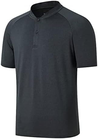 חולצות טניס לגברים של וויליט גולף פולו מהיר יבש קל משקל קל משקל מזדמן שרוול קצר הנלי upf 50+