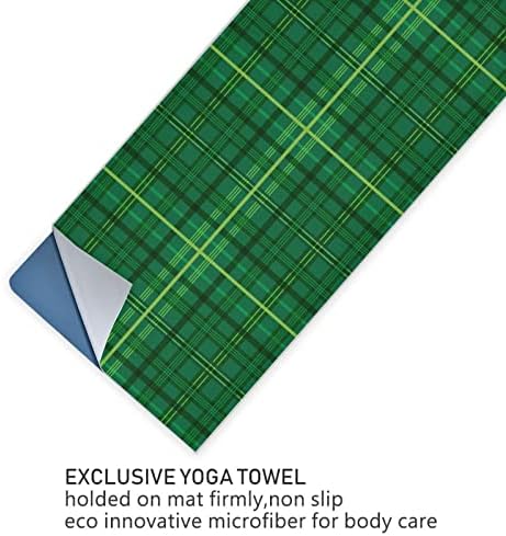 שמיכת יוגה אוונטנץ 'ST-PATRICK-BRITISH-GREEN משולבת מגבת מגבת מגבת מגבת