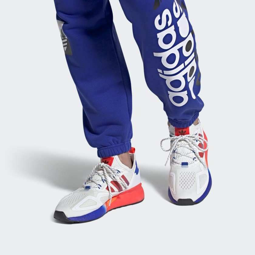 Adidas ZX 2K Boost נעלי גברים, לבן, גודל 9
