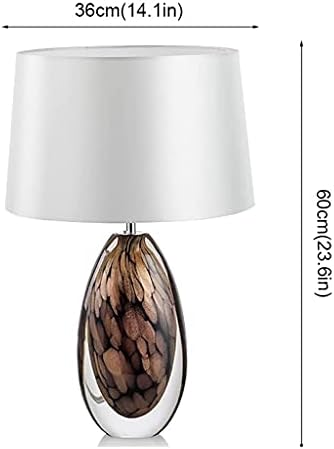 מנורת שולחן גביש LXXSH מנורת שולחן נורדי מנורת מיטה מיטה מנורת חדר שינה סלון סלון פשוט מנורה דקורטיבית שולחן קפה לימוד