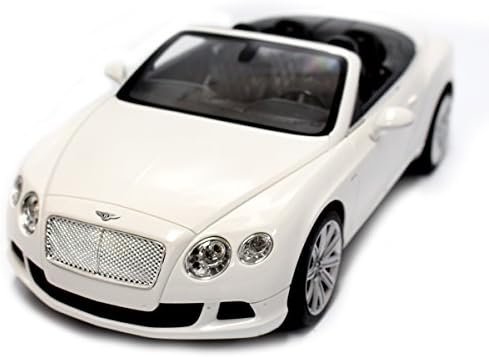 PowerTrc פונקציונלי מלא מהירות GT Bentley Continental הרשמי המורשה על ידי סוללת רכבי בנטלי RC מופעלת 1:12