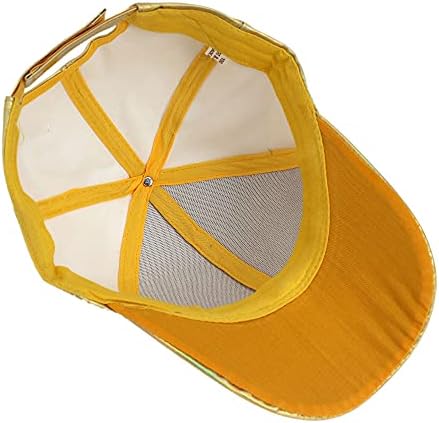 Labanca נצנצים נצנצים כובע בייסבול כובע כובע רשת מתכווננת כובע מסיבת בייסבול לנשים ונערות