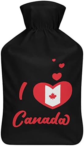 אני אוהב קנדה דגל קנדה דגל בקבוק מים חמים עמיד שקית מים חמים בקבוק מים חמים למיטה ביתית