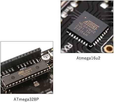 Gelek Uno R3 לוח מיקרו -בקר תואם ל- Arduino Uno R3, Atmega328p ו- Atmega16U2 עם כבל USB, לוח אבות -טיפוס
