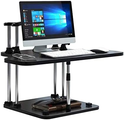 מחשב הרמת שולחן, מחשב שולחני צג התעצמות סטנד עם מתקפל תמיכה מחברת שולחן