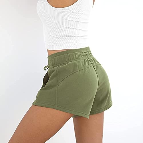 מכנסיים קצרים לנשים סקסי מכנסיים קצרים מקרית נשים של גבוהה מותן מקרית כיס מכנסיים נשים של מכנסיים קצרים עם כיסים