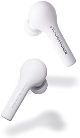Boompods Bassline אוזניות אלחוטיות אמיתיות - Bluetooth אוזניות אוזניות, עמיד מים/זיעה, מארז טעינה קומפקטי, חיבור מיידי,