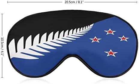 דגל ניו זילנד דגל חדש ישן מסכת עיניים מכסה עיניים חמודה כיסוי עם רצועה מתכווננת לנשים לילה גברים